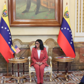 Delcy Rodríguez: Venezuela y EE.UU. reafirman voluntad de avanzar en desarrollo de recursos