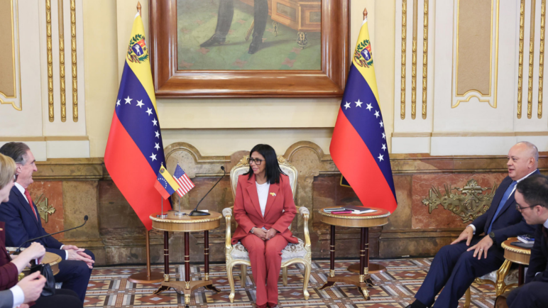 Delcy Rodríguez: Venezuela y EE.UU. reafirman voluntad de avanzar en desarrollo de recursos