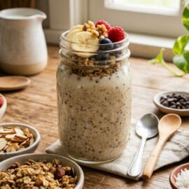 Avena trasnochada: un desayuno fácil y saludable