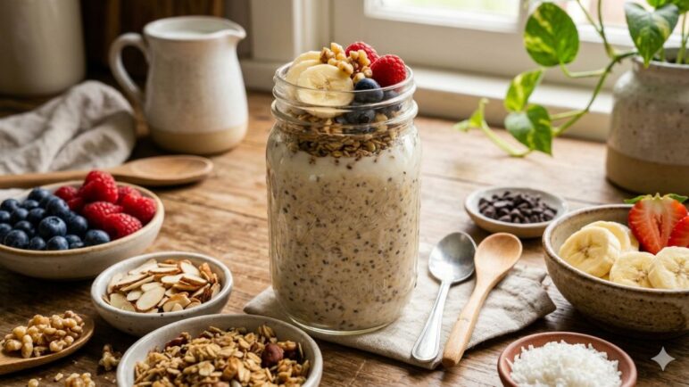 Avena trasnochada: un desayuno fácil y saludable