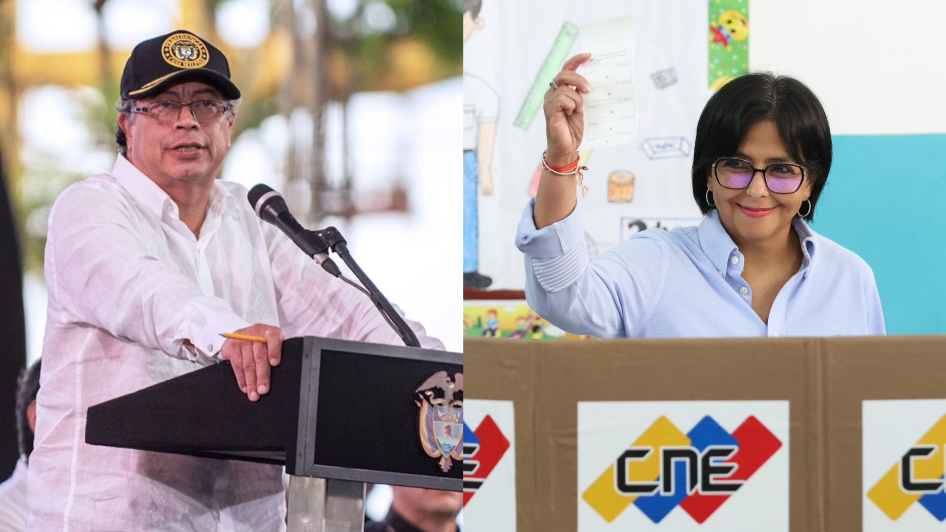 Gustavo Petro y Delcy Rodríguez se reunirán en Venezuela en los próximos días