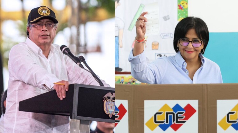 Petro afirmó que su próximo encuentro con Delcy Rodríguez será por la seguridad fronteriza