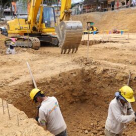 Avanza construcción del nuevo hospital de Terrón Colorado: obra entra en nueva fase