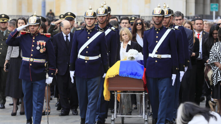Colombia despide con honores de Estado al exvicepresidente Germán Vargas Lleras