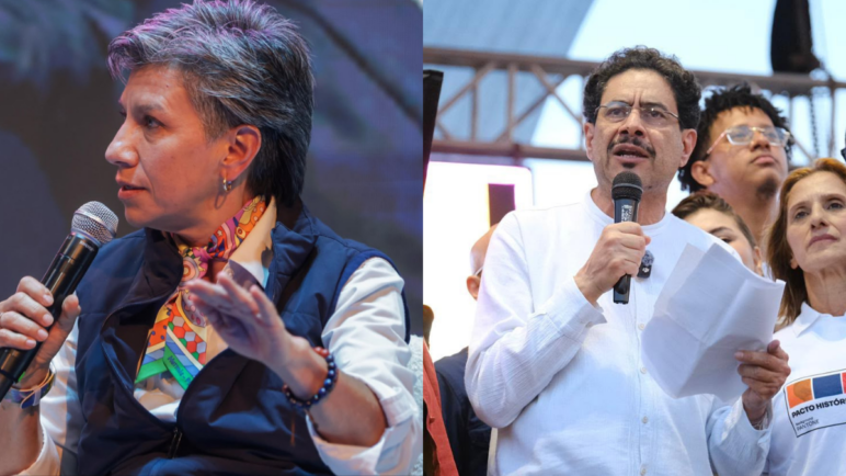 Claudia López elogia a Iván Cepeda, pero le exige asumir el liderazgo de su campaña rumbo a segunda vuelta
