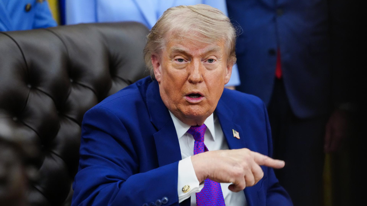 "Estado 51": Trump publicó imagen del mapa de Venezuela pintado con la bandera de EE. UU.