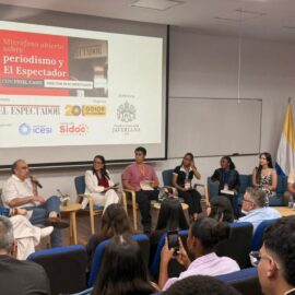 "Micrófono Abierto": espacio que reunió en Cali a siete escuelas de periodismo para reflexionar