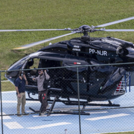 La selección brasileña inicia la concentración para el Mundial… ¡en helicóptero!