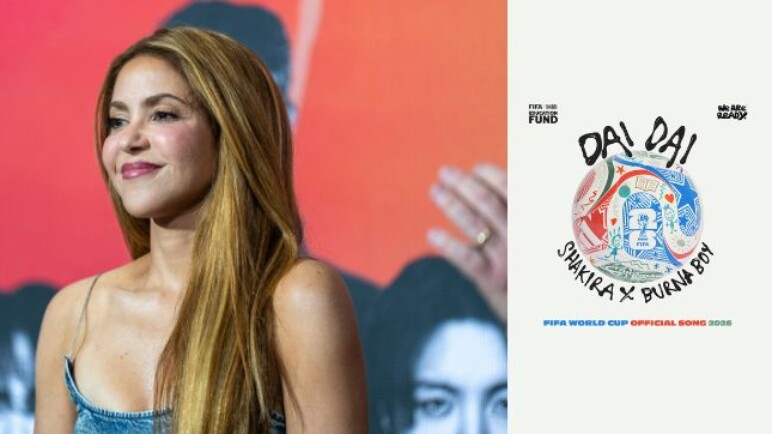 Shakira presenta 'Dai Dai,  canción oficial del Mundial 2026:  hizo mención a leyendas del fútbol