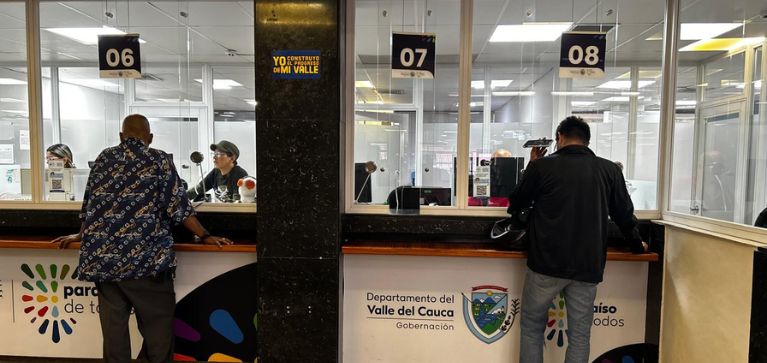 Valle registró aumento en pagos del impuesto vehicular entre enero y abril de 2026