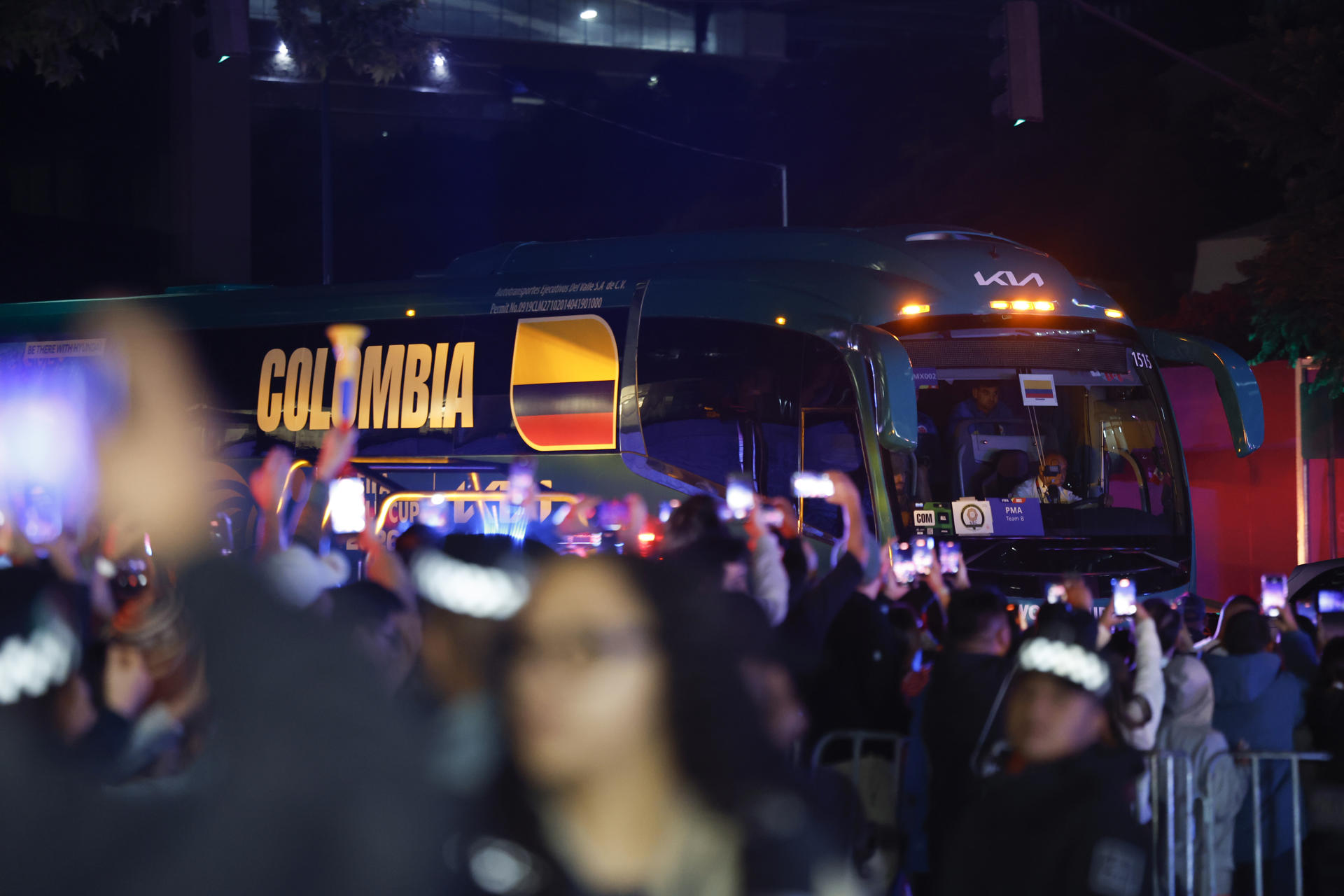 La Selección Colombia llegó a Ciudad de México para su debut mundialista ante Uzbekistán