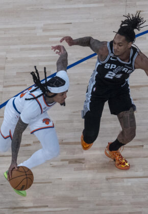 ¡Finales de infarto en la NBA! Knicks cayeron ante los Spurs y hay partido: locura en NY