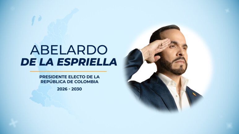 Abelardo De La Espriella, presidente electo de Colombia tras la segunda vuelta electoral
