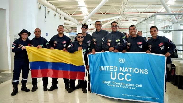 Bomberos de Cali viajarán a Venezuela para apoyar misión humanitaria tras terremotos