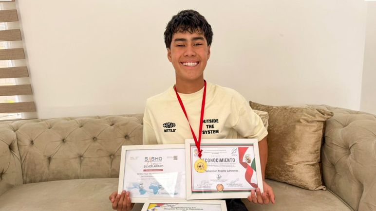 Joven caleño representará a Colombia en olimpiada internacional de matemáticas en Singapur