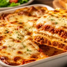 Lasaña casera: una receta para compartir con papá en su día