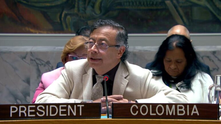 Gustavo Petro presidió el Consejo de Seguridad de la ONU; conozca lo que dijo
