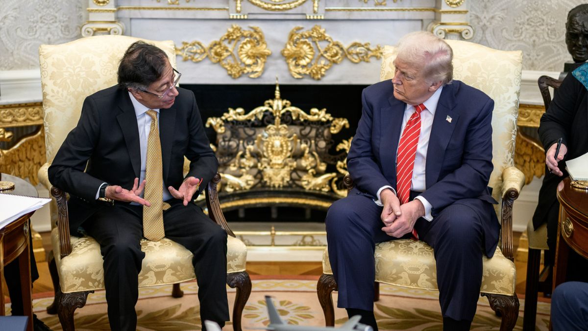 ''Traiciona el acuerdo de no intervenir en Colombia'': esto dijo Petro sobre Trump