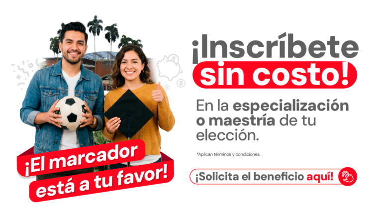 ¡El marcador está a tu favor! Inscripción sin costo para especializaciones y maestrías UAO