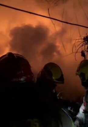 Bomberos controlaron incendio estructural en el oriente de Cali; reportan afectaciones