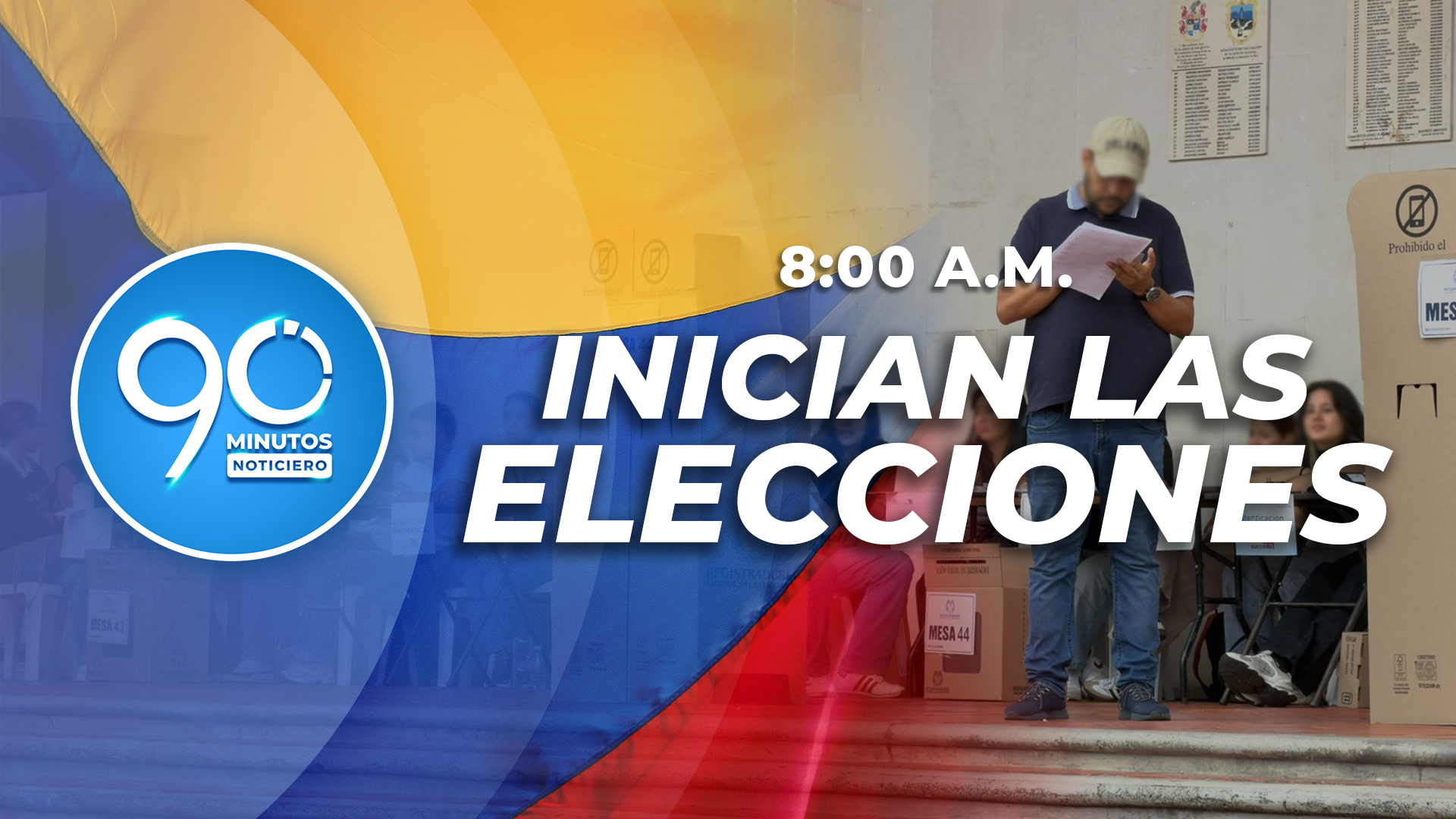 En vivo | Inician votaciones de la segunda vuelta presidencial 2026 - 8:00 a.m.