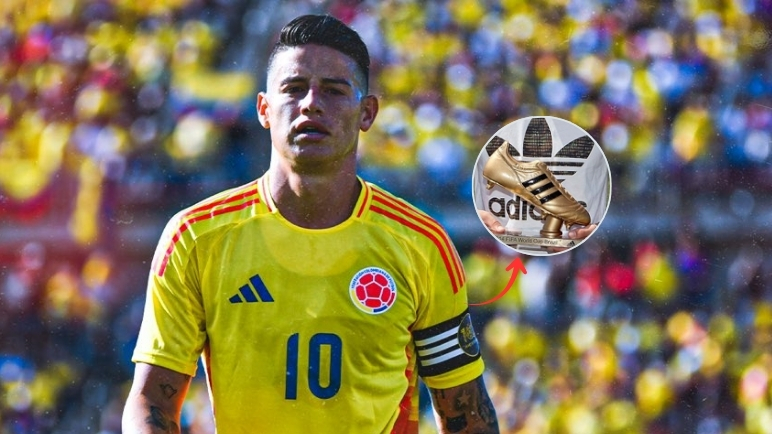 El parche especial que tendrá James Rodríguez en el Mundial por ser bota de oro: ¡qué orgullo!
