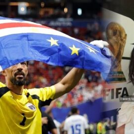Madre de Vozinha, agradecida tras poder acompañar a su hijo en partido de Uruguay ante Cabo Verde