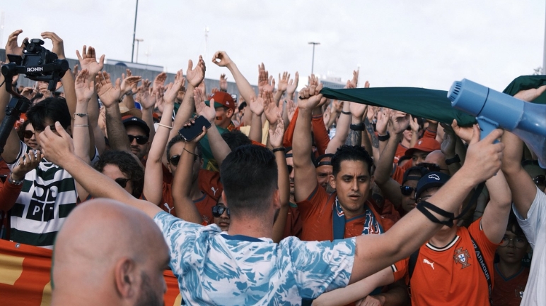 Video | La Escuela Colombo Portuguesa en Cali vive una fiesta por el duelo entre Colombia vs. Portugal