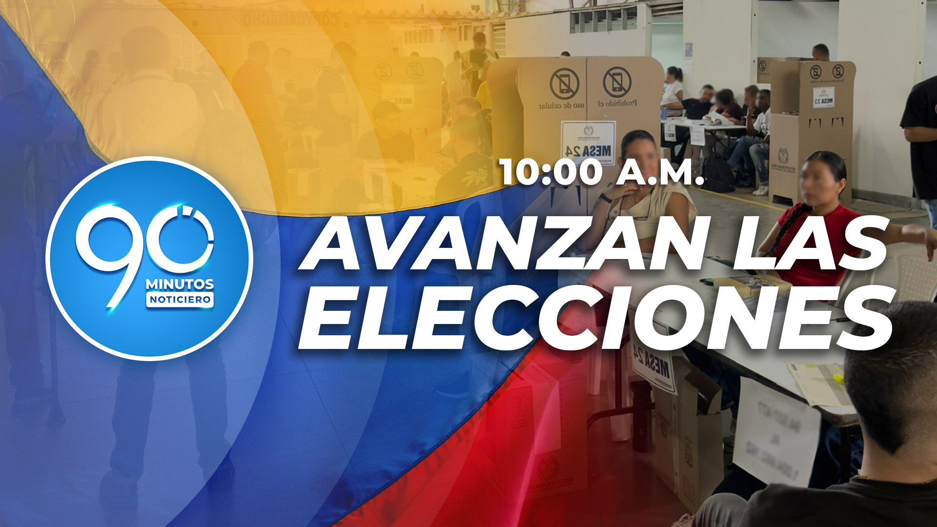 En vivo | Avanza el desarrollo de la segunda vuelta presidencial 2026 - 10:00 a.m.