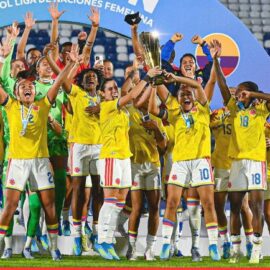 Video | ¡Colombia campeona de la Liga de Naciones! así fue la celebración de la 'tricolor'