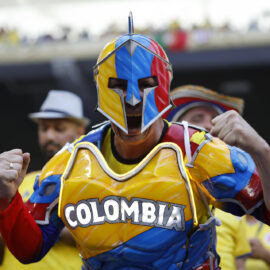 Colombia, la única selección que jugó en los tres países organizadores