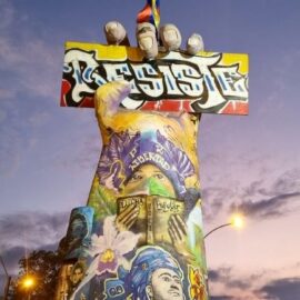 Monumento de Puerto Rellena: organizaciones sociales piden diálogo con el presidente electo
