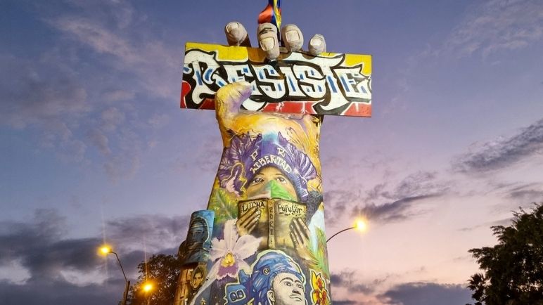 Monumento de Puerto Rellena: organizaciones sociales piden diálogo con el presidente electo