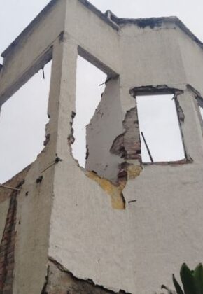 Abandono de inmueble en Granada genera preocupación entre residentes y comerciantes