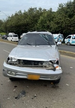 Siete lesionados tras accidente de tránsito en la vía Jamundí-Cali; hay congestión vial