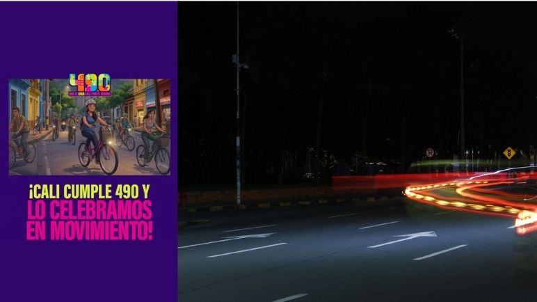 Cali celebrará su cumpleaños con un 'Bicipaseo nocturno': este es el recorrido y horario