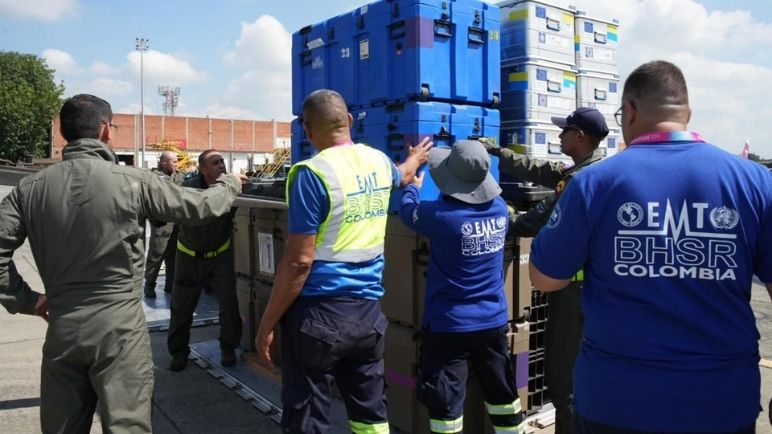 Colombia envía hospital de campaña a Venezuela para atender a afectados por los terremotos