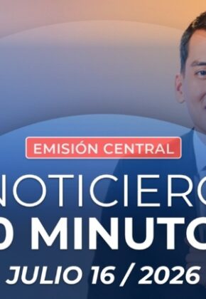 Emisión central Noticiero 90 Minutos - 16 de julio de 2026