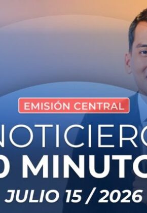 Emisión central Noticiero 90 Minutos - 15 de julio de 2026